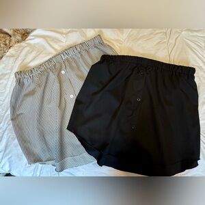 NWOT Set of Two T-shirt Extenders Sz. L Mini Skirt